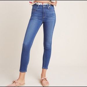 Paige Horton Crop Rollup High-Waist